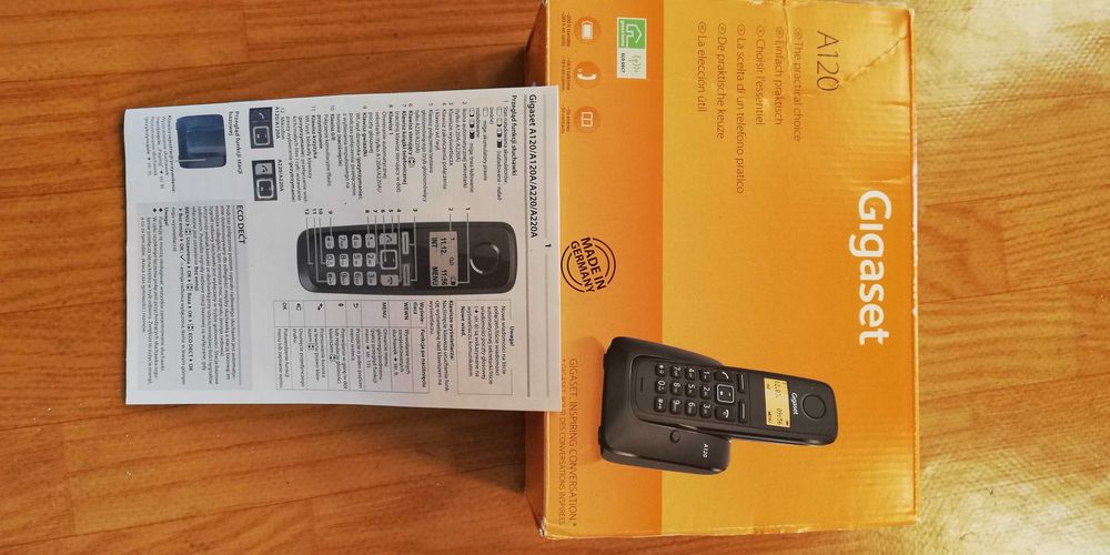 telefon stacjonarny bezprzewodowy GIGASET A120