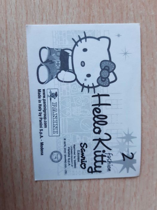 Cromos Hello Kitty Fashion