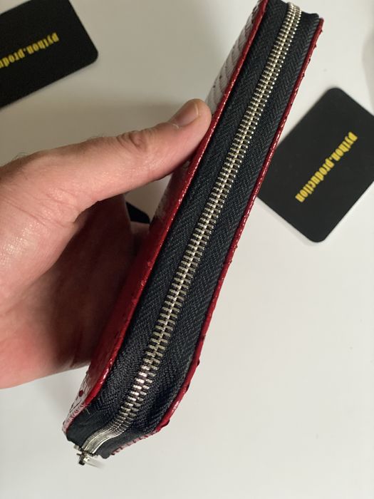 Шкіра пітона портмоне гаманець, Портмане кожа питона