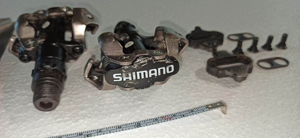 Pedały Shimano SPD M520 + bloki