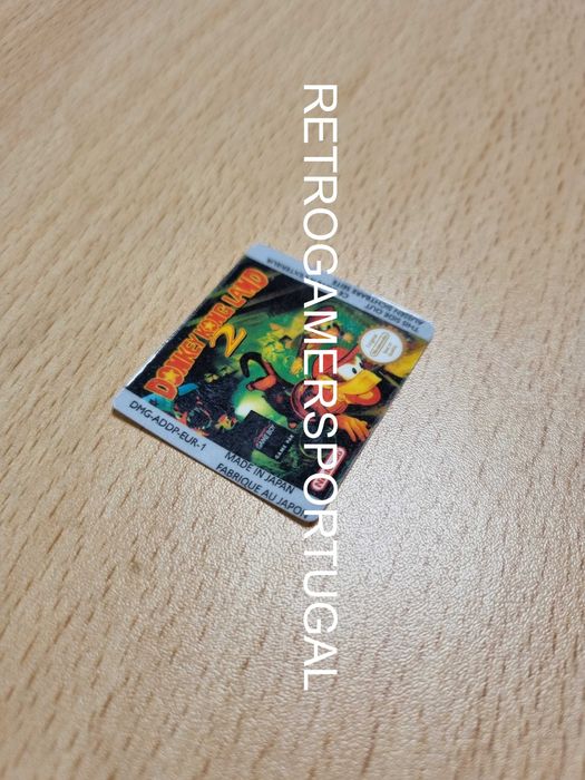 Label de reposição para Donkey Kong 2