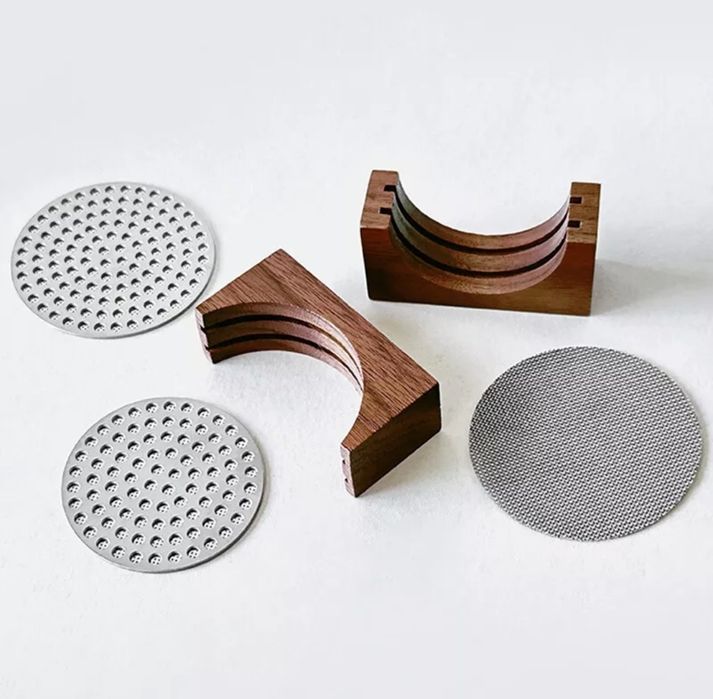 Металевий багаторазовий фільтр для еспресо 53мм