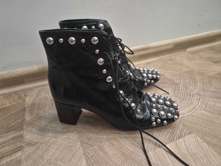 Туфлі шкіряні жіночі Zara