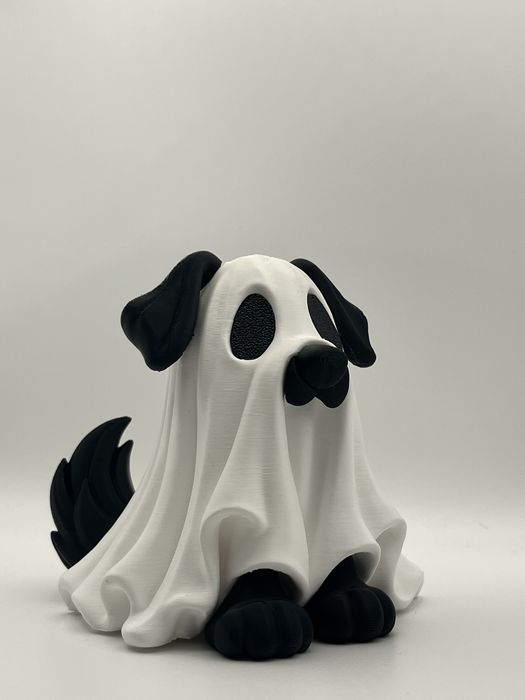 Figura de decoração Halloween Ghost Dog