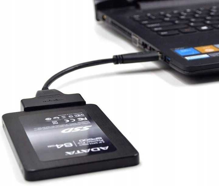 Adapter Konwenter Przejściówka  USB 3.0 NA SATA 2,5'' HDD SSD