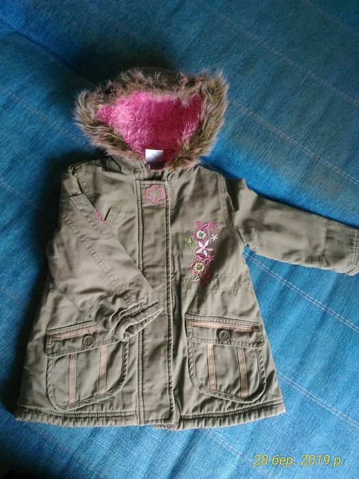 Парка демисезон на девочку