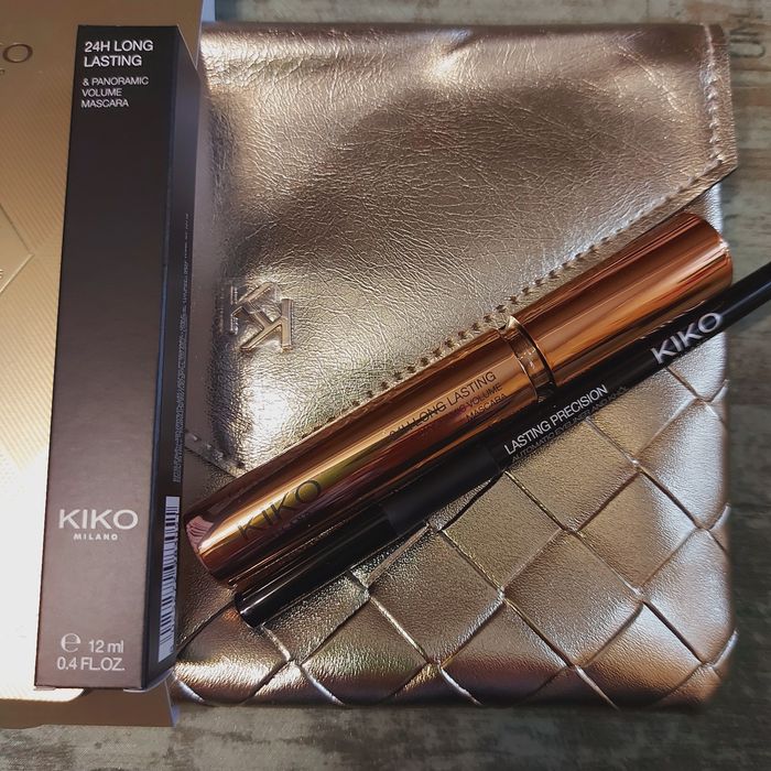 Тушь,набір подарунковий,  Кiko Milano,24 H Long Lasting ,Panoramik Vol