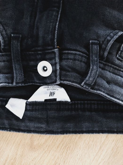 Spodnie jeansy dzwony H&M r. 158