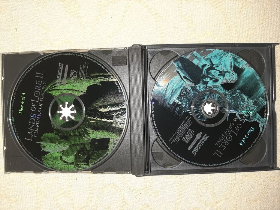 lands of lore 2 PC em caixa original