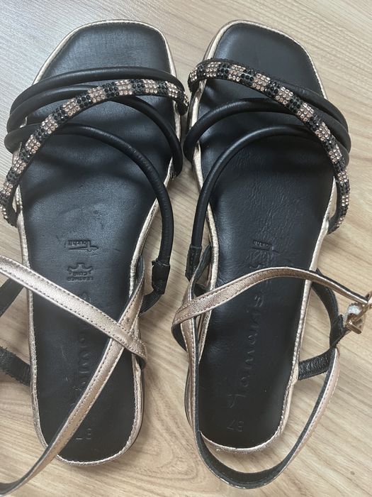 Tamaris sandały 37  wesele bal cyrkonie