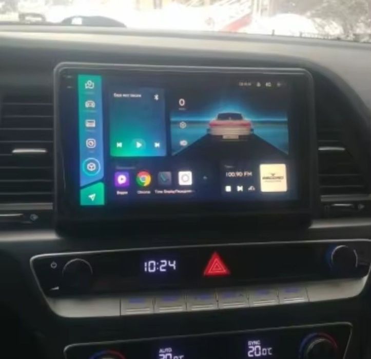Radio Android 9" Hyundai Sonata (2017 a 2019) +GPS + CARPLAY e Android