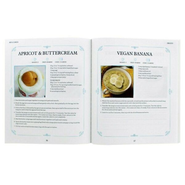 Подарунок кружка та книга рецептів Mug Cakes