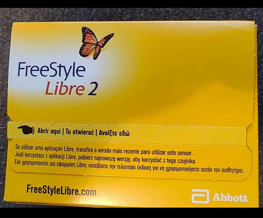 Jeden sensor Libre do cukru