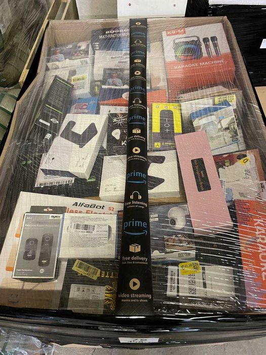 Палети з дорогим наповненям