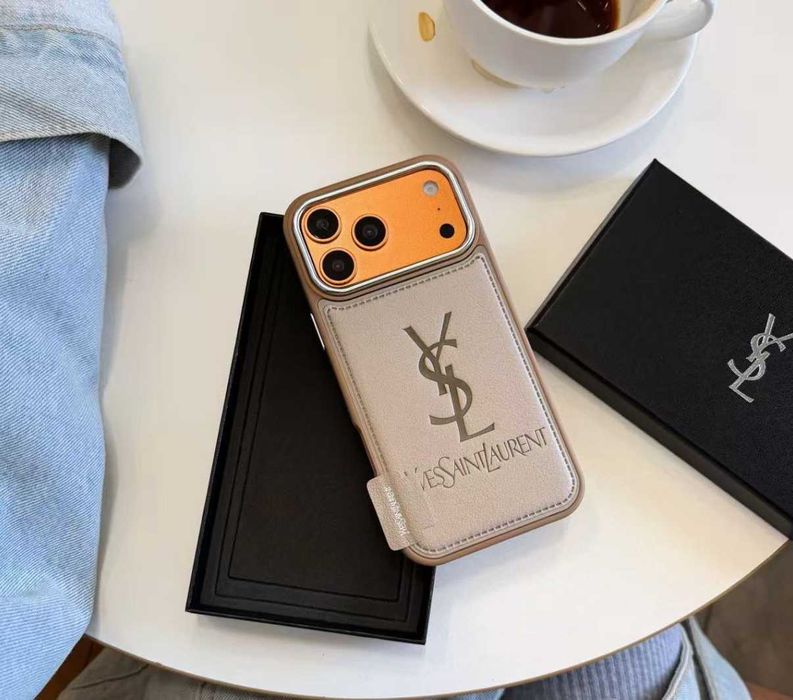 Apple Saint Laurent Case｜17 pro｜17 pro Max ｜Чохол｜Чехол｜Все цвета