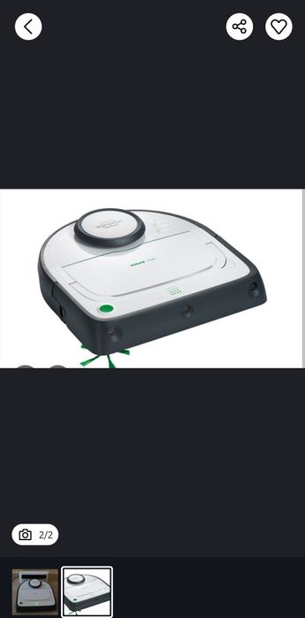 Aspirador kobold VR300 novo