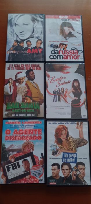 DVD's originais alguns ainda plastificados