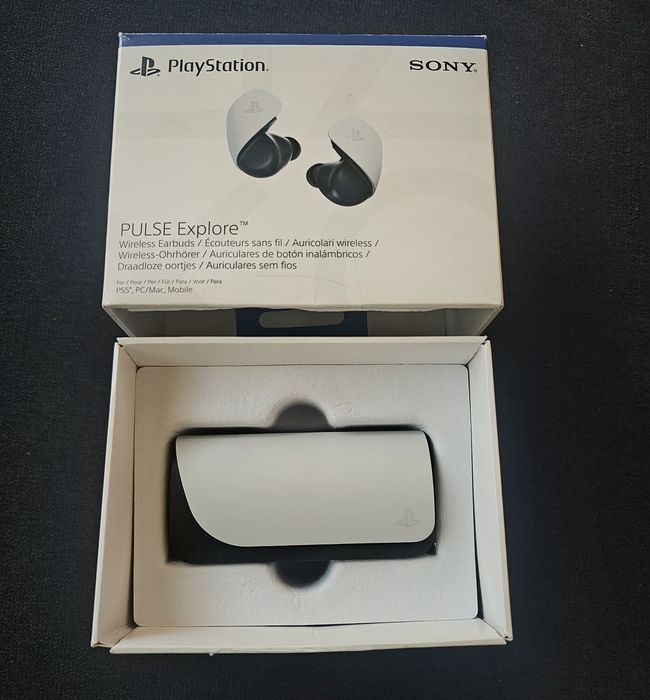 Como Novos e em caixa. Sony PULSE Explore V2 Auriculares Sem Fios para PS5 Brancos