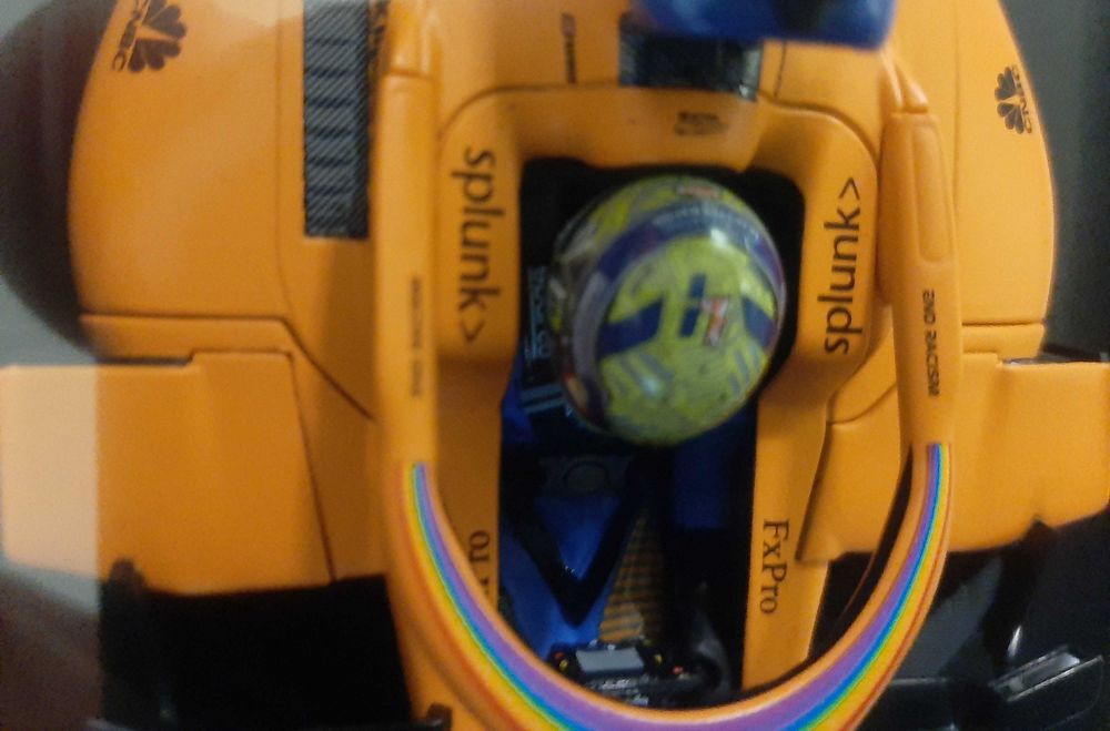Lando Norris Mclaren MCL35D Minichamps F1