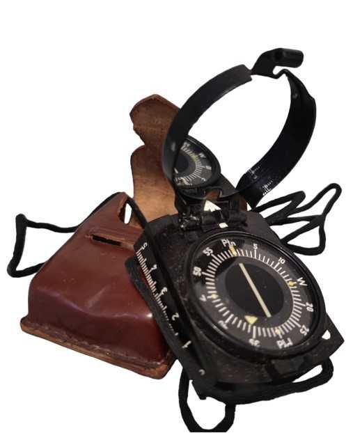 BUSOLA, kompas artyleryjski AK. ORYGINALNA