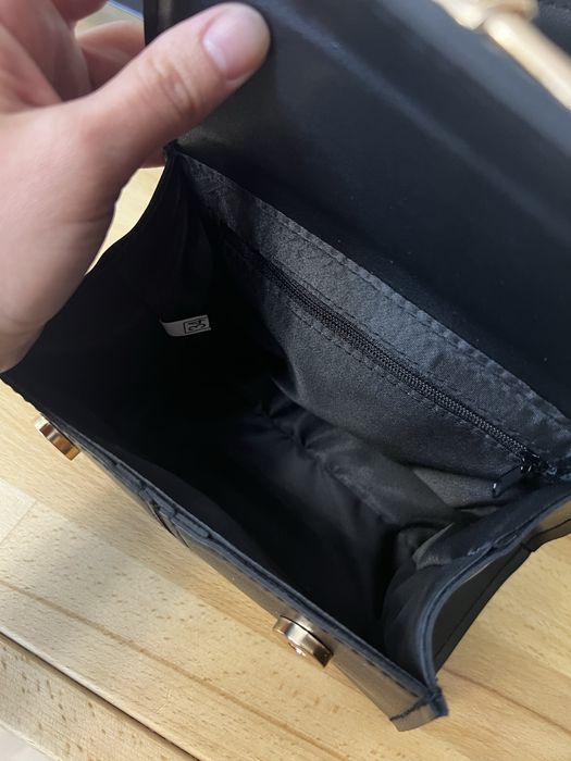 Стильна чорна жіноча сумка / женская сумка