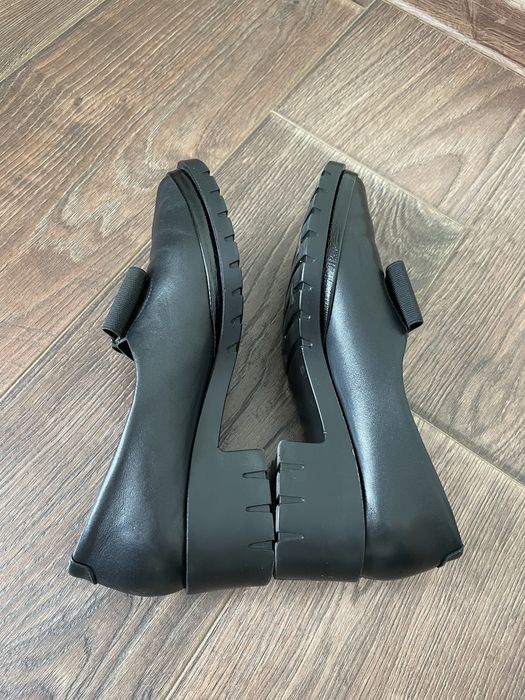 Чорні туфлі натуральна шкіра