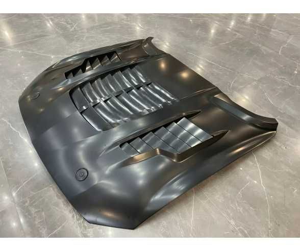 Капот алюміній GT500 KR Style на Ford Mustang 2018-2021 (PFD20042KRA)