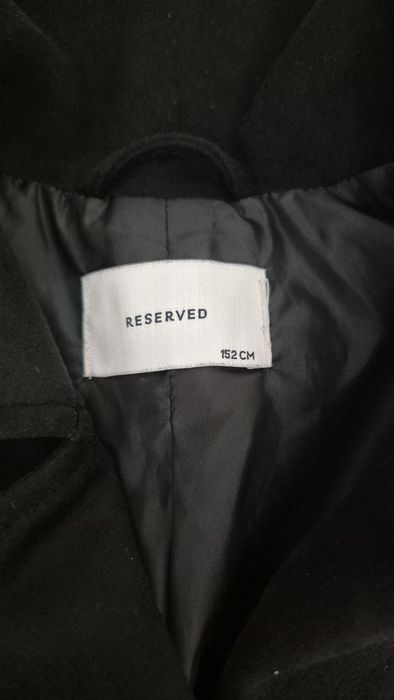 Чорна куртка-косуха Reserved (екозамша) 152 см