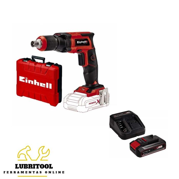 EINHELL Aparafusadora Pladur Gesso 18V + Bateria 2,5A 08995.24 | NOVAS