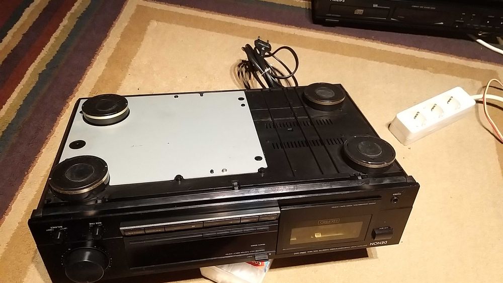 leitor de cassetes denon DRM 540
