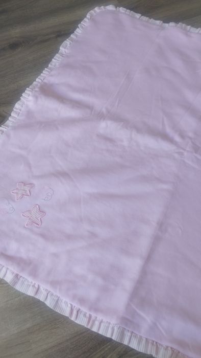 Mantinha rosa (100% algodão)