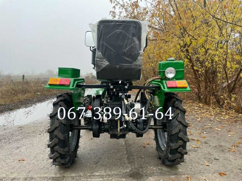 Мототрактор Кентавр 160B Плуг Фреза Дводиск зчепл Доставка безкоштовна