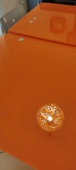 Mesa extensível com 4 cadeiras