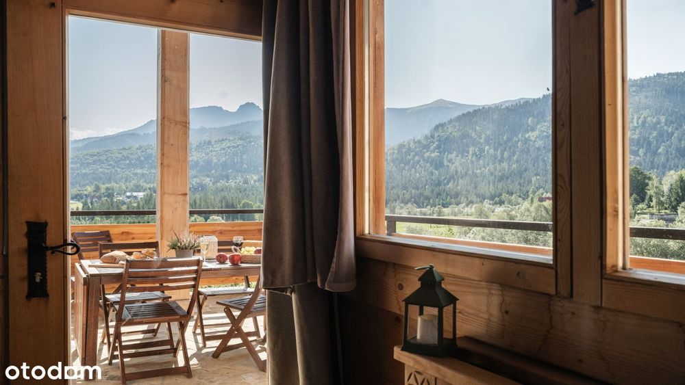 Z widokiem na Giewont! | 91,2 m2 | 3 pokoje | 2 łazienki | ogród
