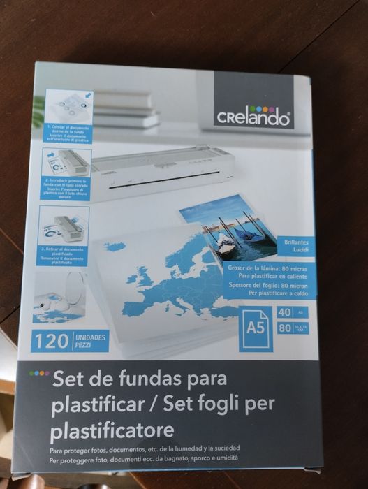 Plastificadora A5, A4, A3
