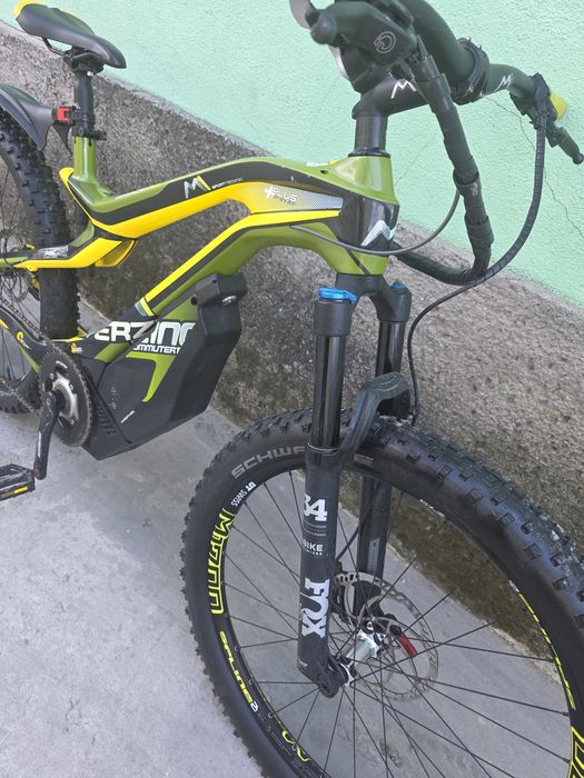 Велисопед електрично 27.5 колесо 842 кілометр carbon