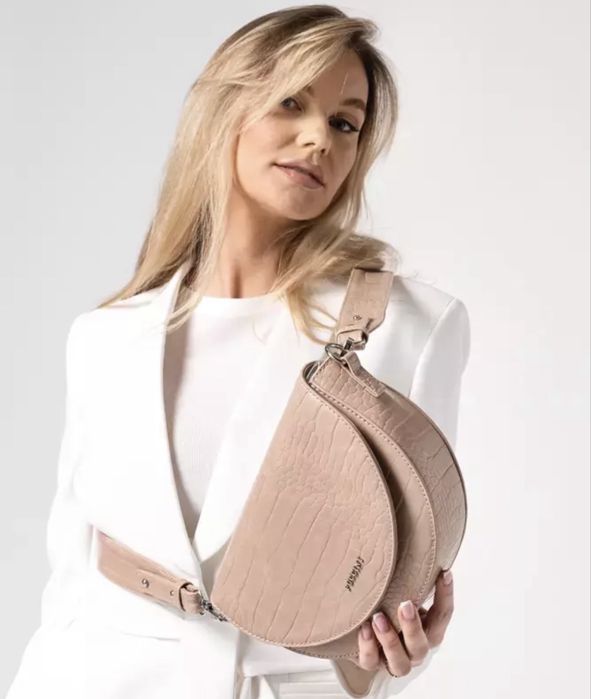 Torebka Puccini cappucino beż Nowa