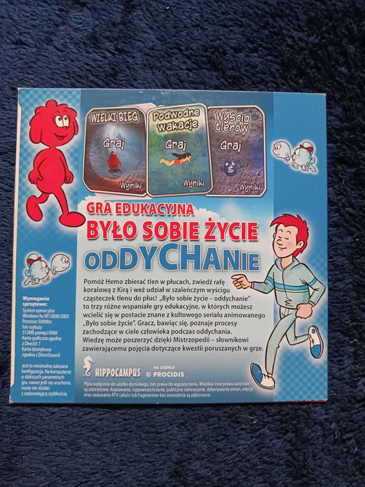 Gra edukacyjna PC "Było sobie oddychanie"