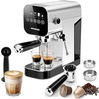 Кавомашина для еспресо з капсулами та меленою кавою Aigostar Xiaomi 20 бар