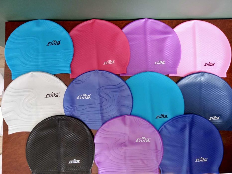 Шапочка для плавания силиконовая CIMA Волна, детская,взрослая