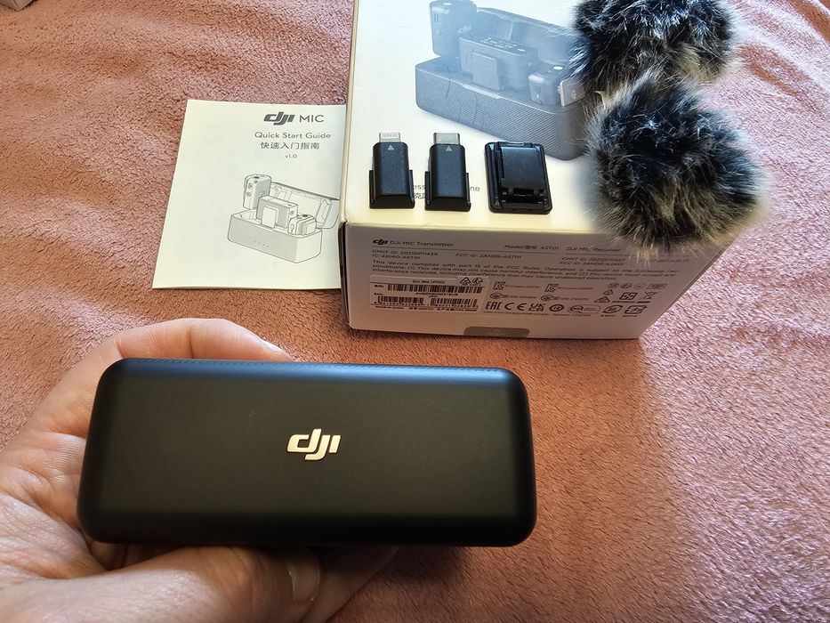 dji mic в заряд кейсе петлички, мікрофони, радіосистема Reels Tiktok