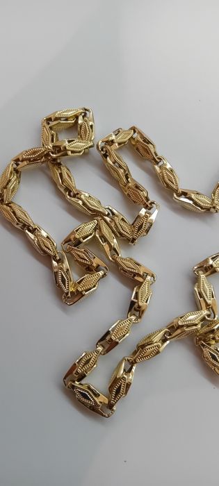 Złoty Łańcuszek 60cm Au 585 14k Nowy