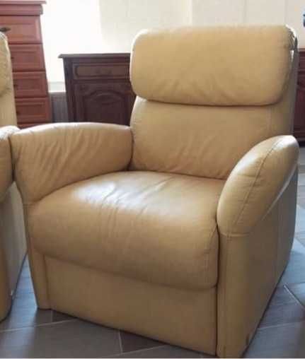 Кожаный диван и кресла комплект Италия Caliaitalia