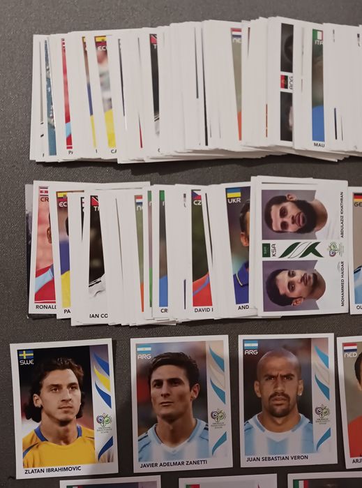 Lote x322 cromos panini World Cup 2006
Panini cromos