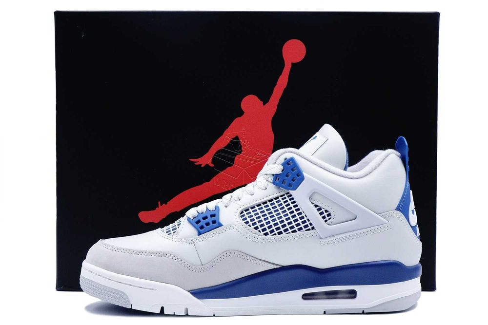 Nike AIR JORDAN 4 Industrial Blue – Buty | FV5029–141