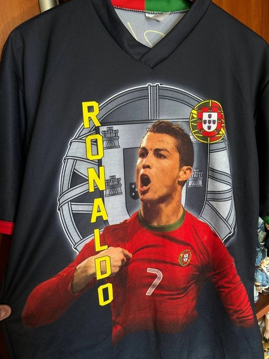 Вінтажна футбольна джерсі Кріштіану Роналду (CR7) — збірна Португалії,