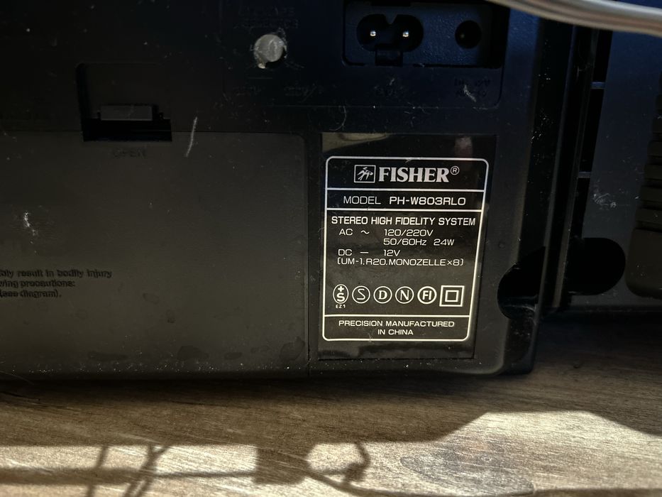 Rafiomagnetofon Fisher