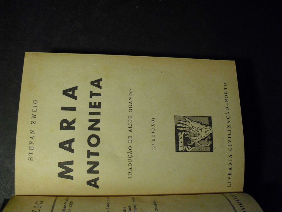 Zweig (Stefan);Maria Antonieta