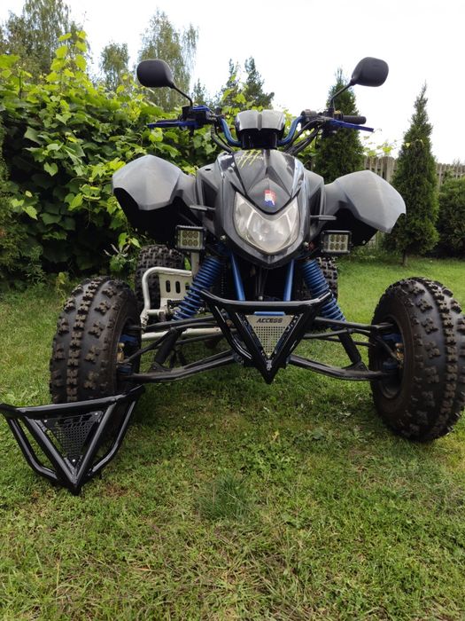 Bumper zderzak przedni Access Lucky Star swap NOWY Aluminium