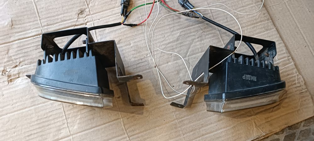 Протитуманні фари, LED, для Шевроле Лачетті. Б/У, 1750грн/компл